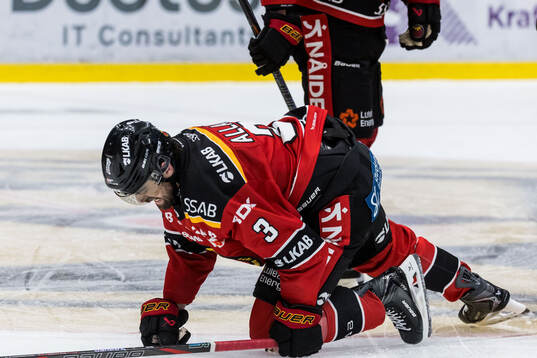 Luleås Frederic Allard har ont