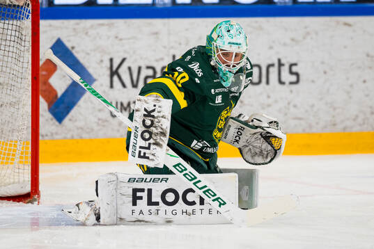 Björklövens målvakt Frans Tuohimaa
