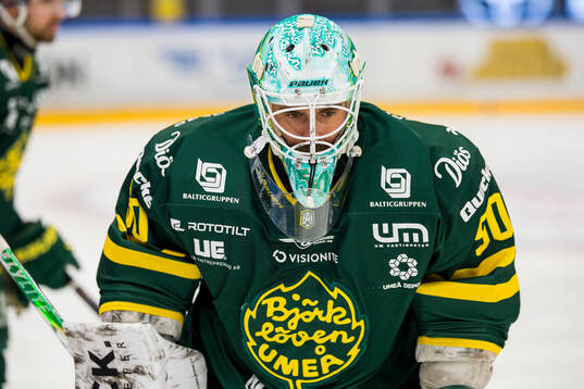 Björklövens målvakt Frans Tuohimaa