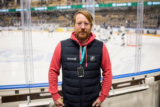 Södertäljes sportchef Emil Georgsson