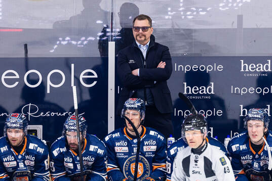 Växjös tränare Björn Hellkvist