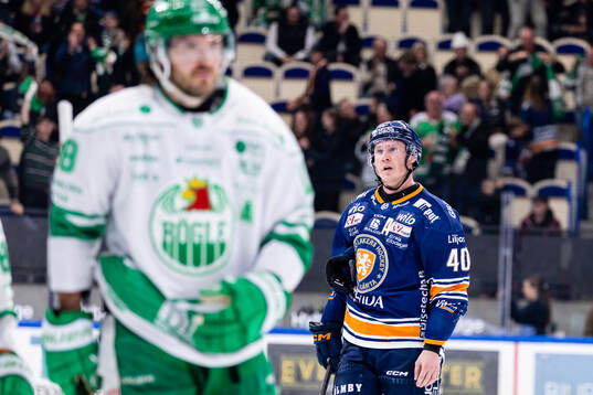Växjös Dennis Rasmussen deppar