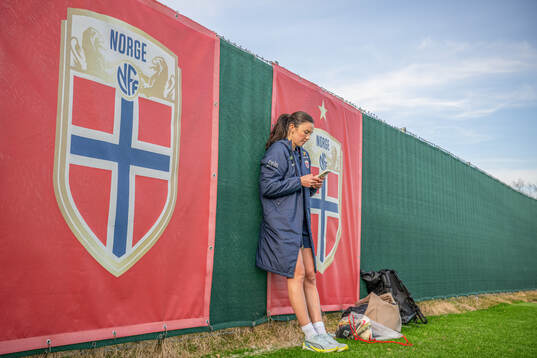 Ingrid Syrstad Engen of the Norwegian women's national