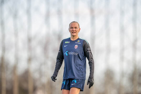 Frida Maanum of the Norwegian women's national football team