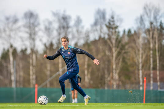 Ada Hegerberg of the Norwegian women's national football