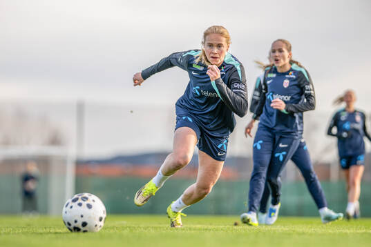 Julie Blakstad of the Norwegian women's national football
