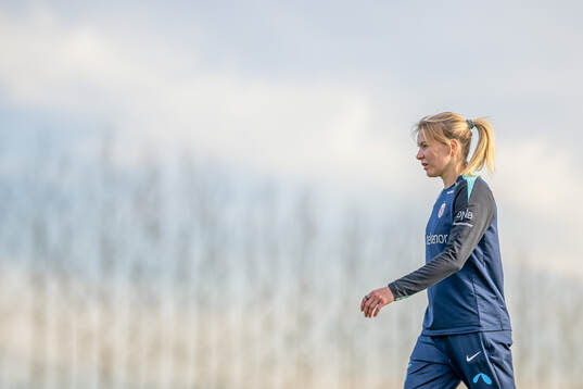 Ada Hegerberg of the Norwegian women's national football