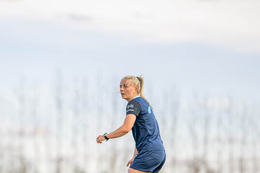 Emilie Woldvik of the Norwegian women's national football