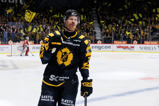 Skellefteås Lars Bryggman jublar