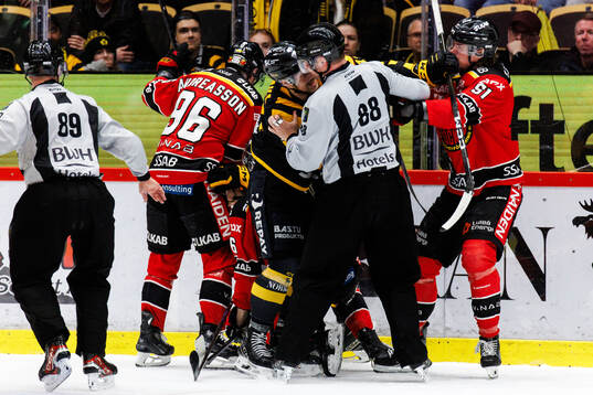 Luleås Pontus Andreasson och Markus Nurmi mot Skellefteås
