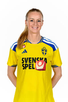 Amanda Ilestedt of the Swedish women's national football