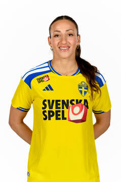 Rosa Kafaji of the Swedish women's national football team