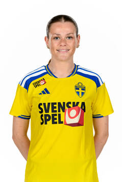 Sofia Reidy of the Swedish women's national football team