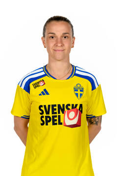 Julia Zigiotti Olme of the Swedish women's national