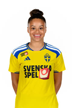 Felicia Schröder of the Swedish women's national football