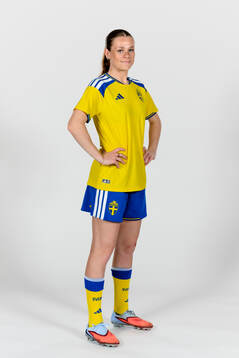 Sofia Reidy of the Swedish women's national football team