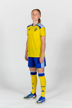 Matilda Vinberg of the Swedish women's national football
