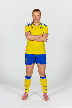 Smilla Holmberg of the Swedish women's national football