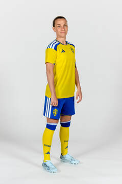 Julia Zigiotti Olme of the Swedish women's national