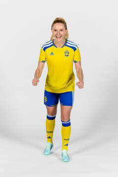 Rebecka Blomqvist of the Swedish women's national football