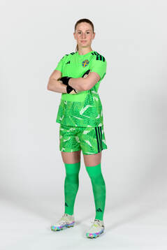 Goalkeeper Tove Enblom of the Swedish women's national