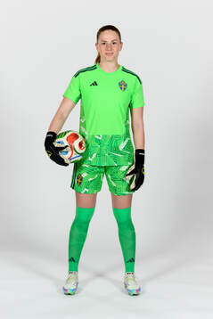 Goalkeeper Tove Enblom of the Swedish women's national