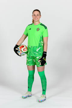 Goalkeeper Tove Enblom of the Swedish women's national