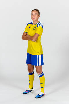 Filippa Angeldahl of the Swedish women's national football