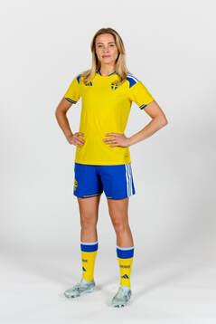 Fridolina Rolfö of the Swedish women's national football