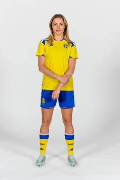 Fridolina Rolfö of the Swedish women's national football