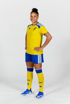 Felicia Schröder of the Swedish women's national football