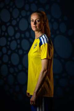 Amanda Ilestedt of the Swedish women's national football