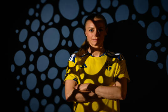 Amanda Ilestedt of the Swedish women's national football