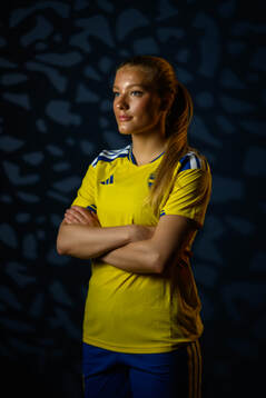 Smilla Holmberg of the Swedish women's national football