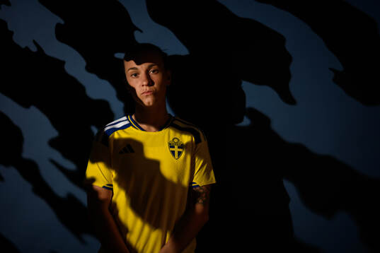 Julia Zigiotti Olme of the Swedish women's national