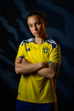 Julia Zigiotti Olme of the Swedish women's national