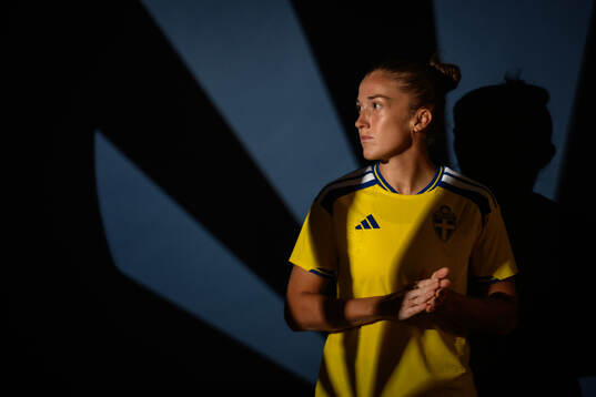 Filippa Angeldahl of the Swedish women's national football