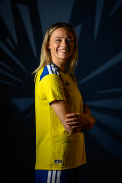 Fridolina Rolfö of the Swedish women's national football