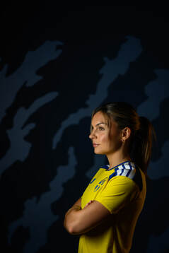 Johanna Rytting Kaneryd of the Swedish women's national
