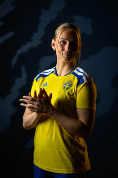 Stina Blackstenius of the Swedish women's national football