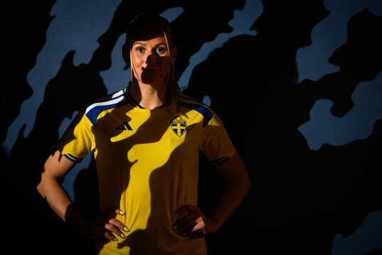 Stina Blackstenius of the Swedish women's national football