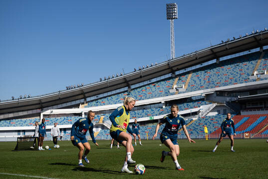 Hanna Bennison, Amanda Nildén and Beata Olsson   at a