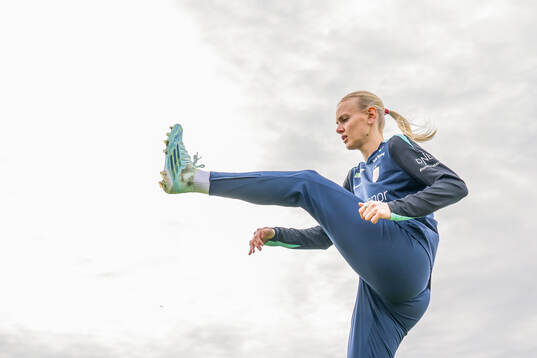Karina Sævik of the Norwegian women's national football