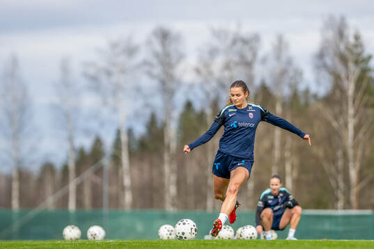 Andrea Norheim of the Norwegian women's national football