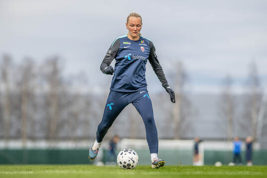 Frida Maanum of the Norwegian women's national football team