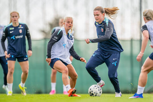 Signe Gaupset of the Norwegian women's national football