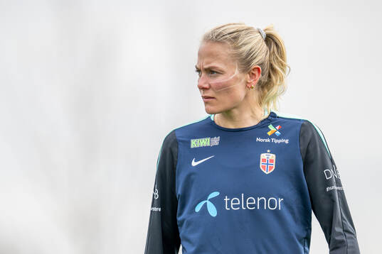 Guro Bergsvand of the Norwegian women's national football