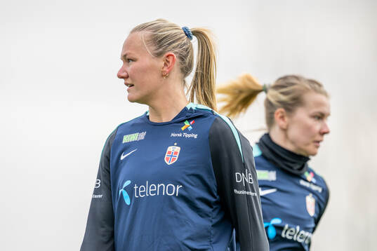 Frida Maanum of the Norwegian women's national football team