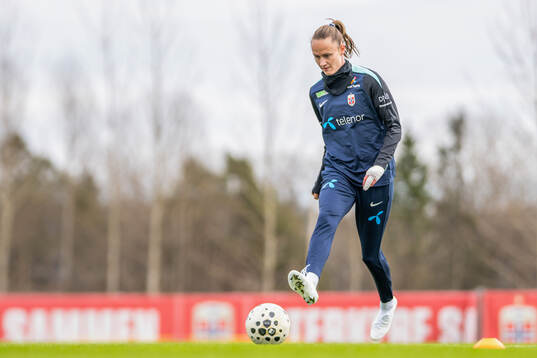 Caroline Graham Hansen of the Norwegian women's national