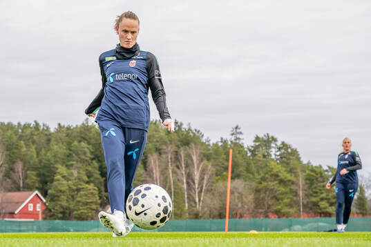 Caroline Graham Hansen of the Norwegian women's national